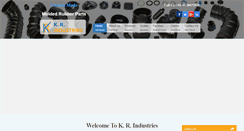 Desktop Screenshot of krindustries.com